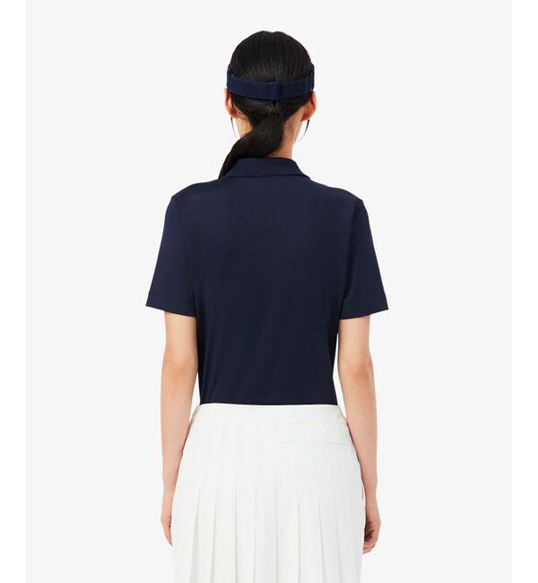 LACOSTE「UVカット スリムフィットUVプロテクトウルトラドライゴルフポロシャツ」|ポロシャツ|