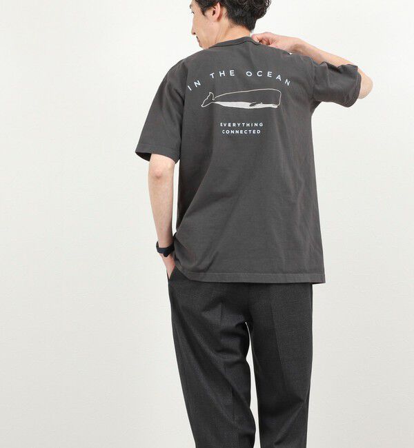 NOLLEY'S goodman「別注 メッセージ KUJIRA Tシャツ 26SS」|Tシャツ・カットソー|
