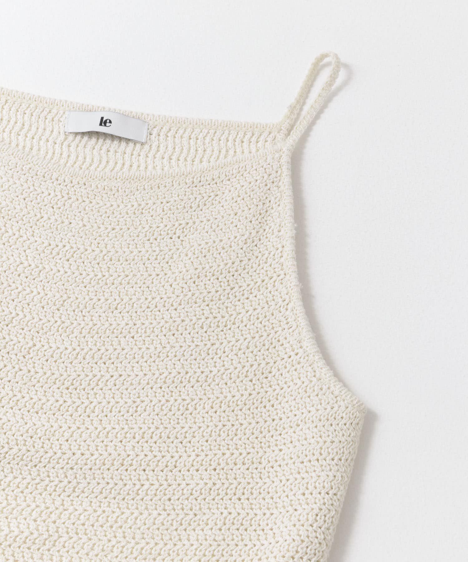 URBAN RESEARCH ROSSO「le　CROCHET BACKPOINT TOP」|ニット・セーター|