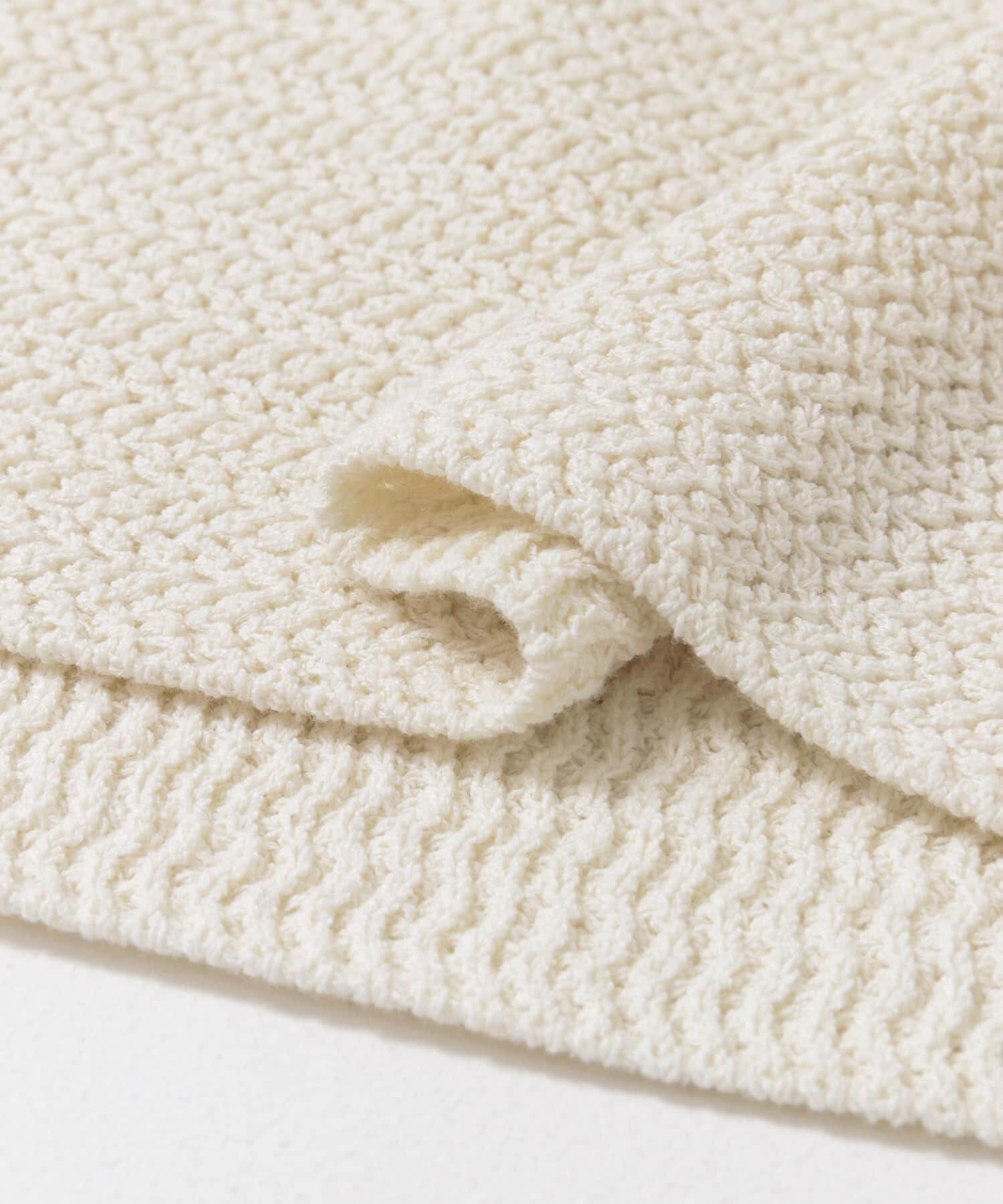URBAN RESEARCH ROSSO「le　CROCHET BACKPOINT TOP」|ニット・セーター|