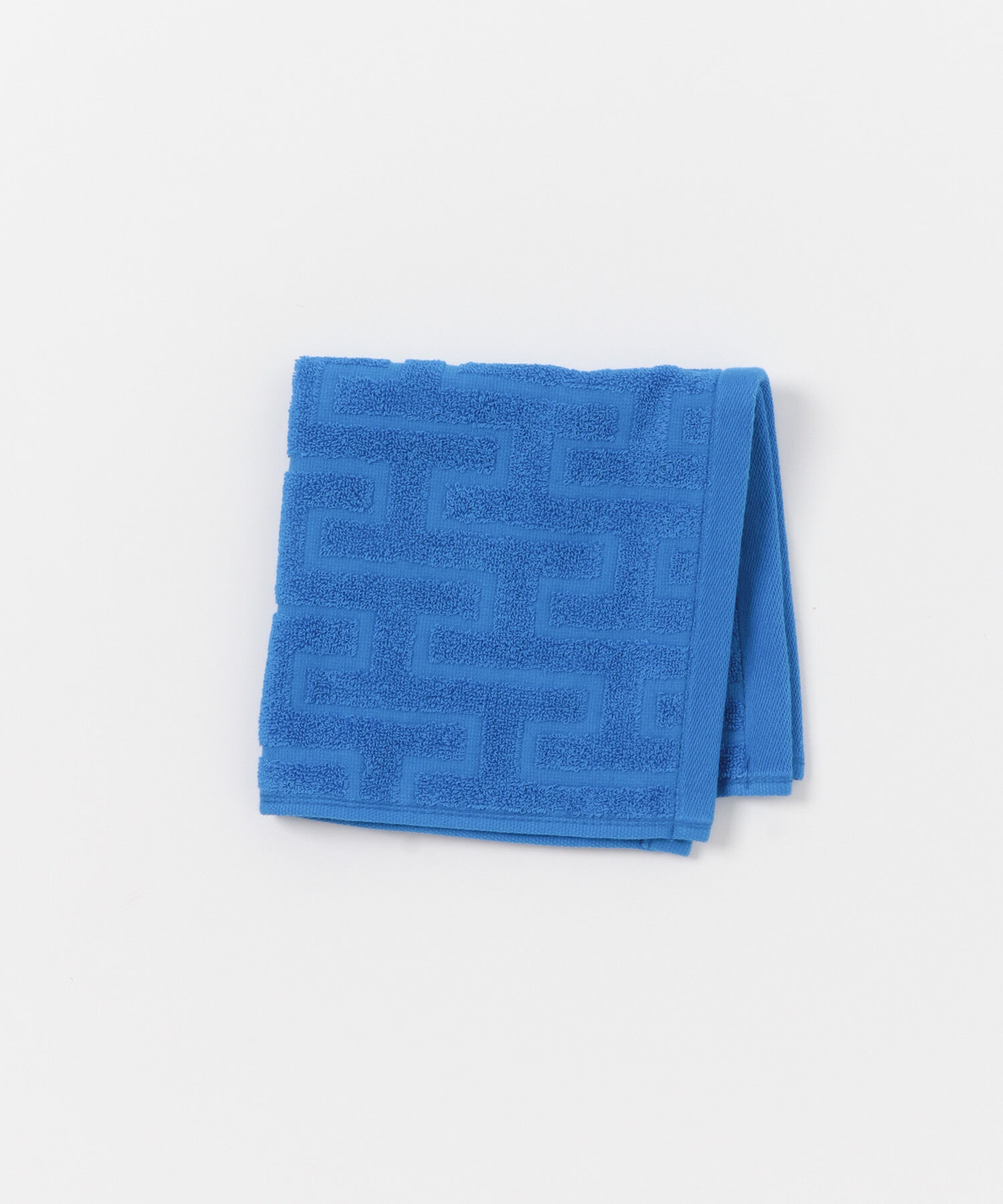 SMELLY「TETO　SUPIMA COTTON HANDTOWEL」|ハンカチ|ブルー
