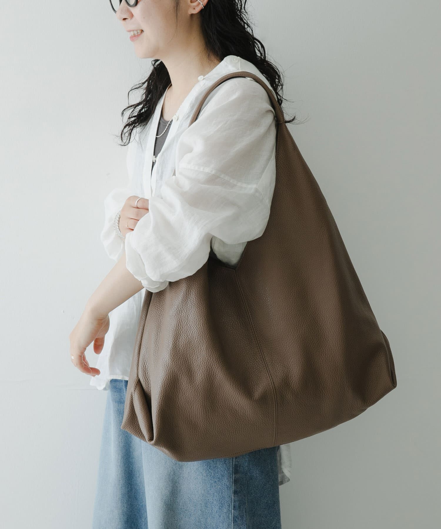 URBAN RESEARCH「ソフトレザーワンハンドルバッグ」|トートバッグ|