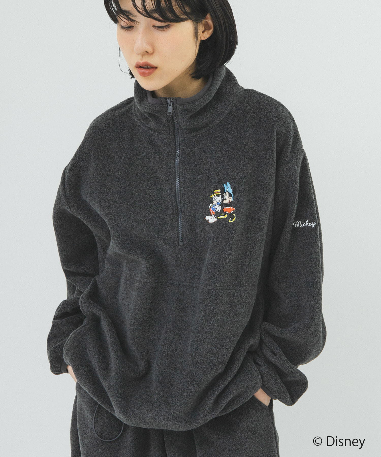  「別注/Disney/フリースカットソー」|Tシャツ・カットソー|