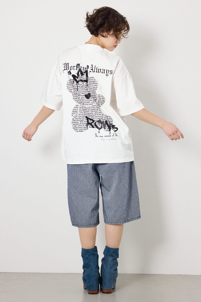 RODEO CROWNS「Font Bear Tシャツ」|Tシャツ・カットソー|