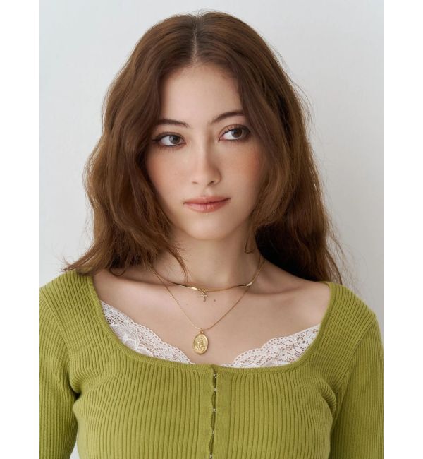 EVRIS「COIN CHARM MOTIF 2連 ネックレス」|ネックレス|