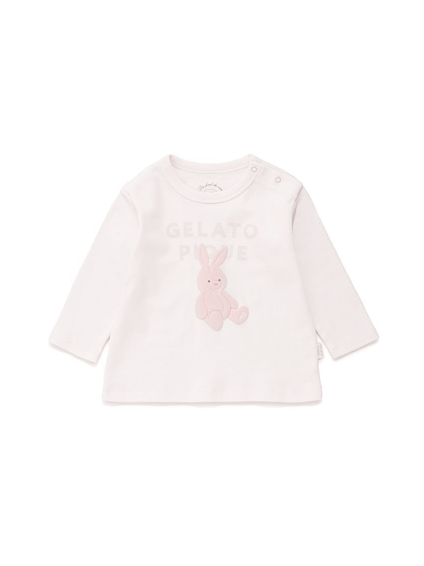 GELATO PIQUE KIDS & BABY「【BABY】ぬいぐるみワンポイントロンT」|その他ベビーウェア|