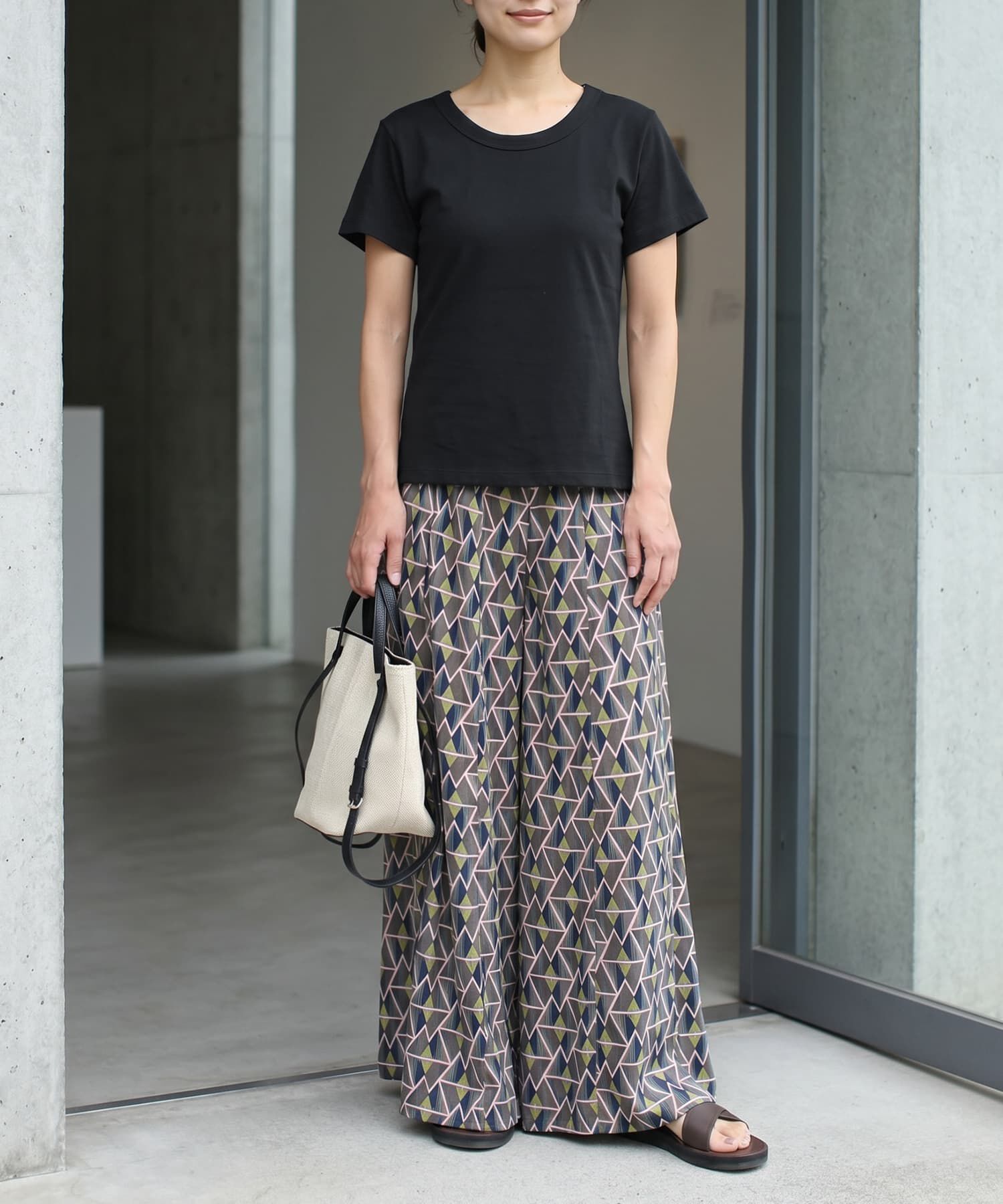 STYLE DELI「【Made in JAPAN】フライス半袖カットソートップス」|Tシャツ・カットソー|