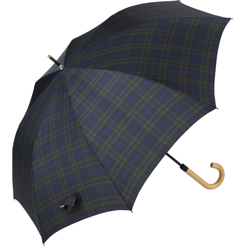 BACKYARD FAMILY「晴雨兼用 長傘 オシャレ 通販 ジャンプ傘 おしゃれ 晴雨兼用傘 レディース メンズ UVカット」|傘|ブラック3