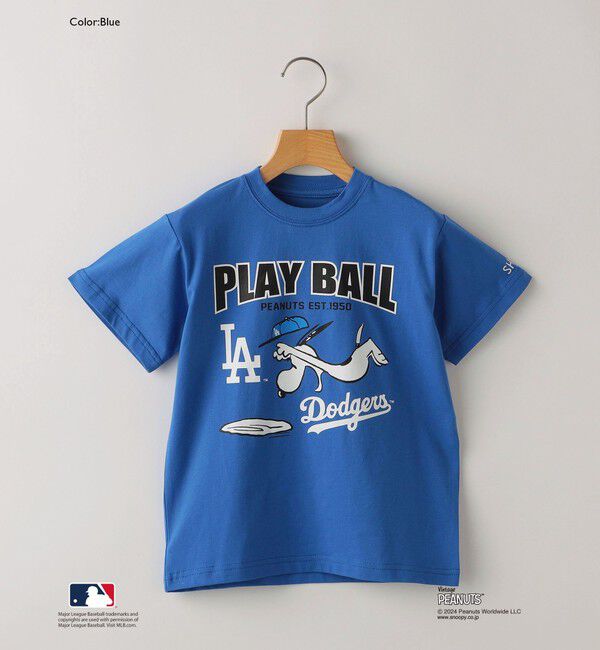 SHIPS KIDS「SHIPS KIDS:100～125cm / スヌーピー&times;MLB TEE」|Tシャツ・カットソー|
