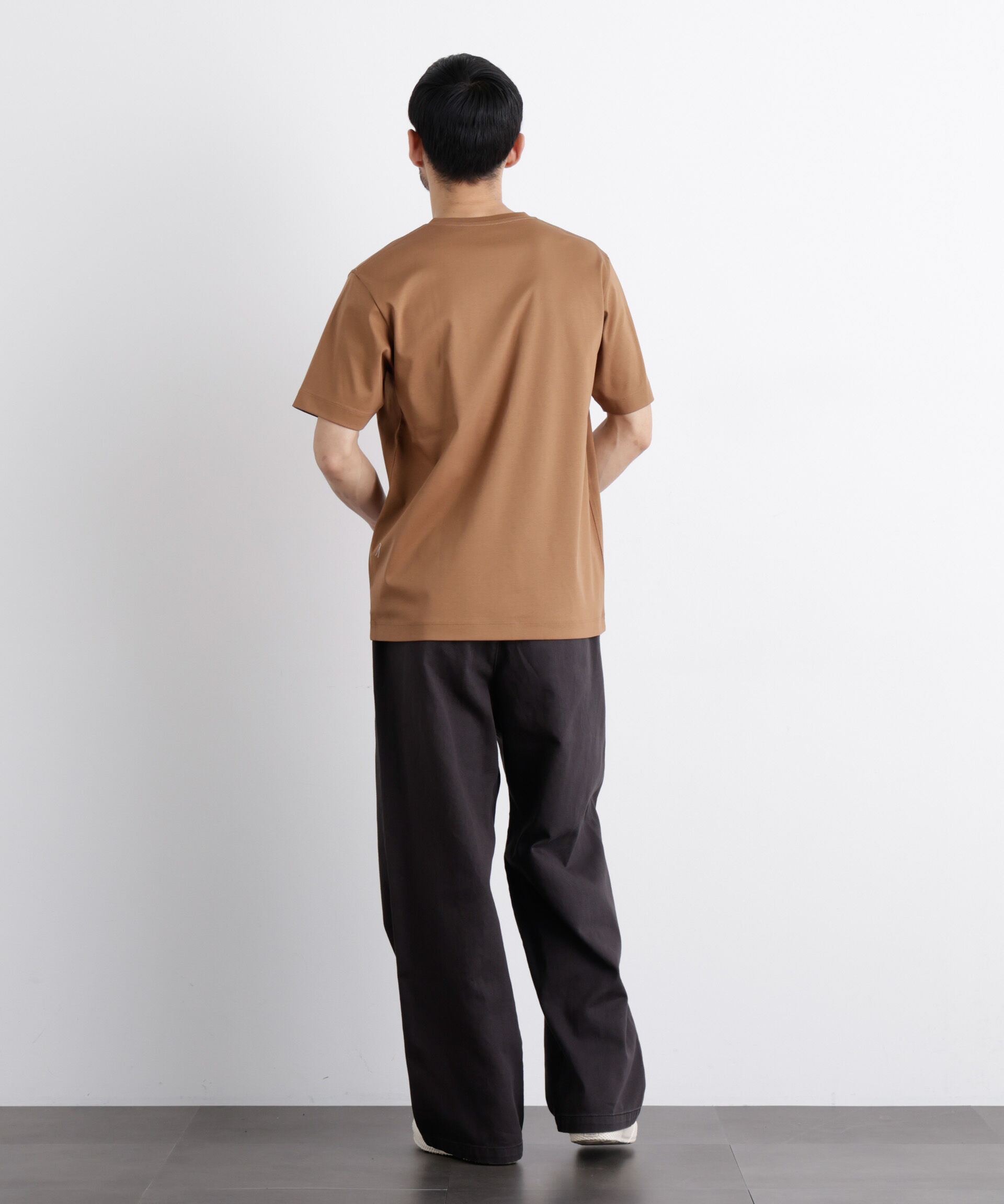nano･universe「アンチスメル Vネック Tシャツ 半袖」|Tシャツ・カットソー|