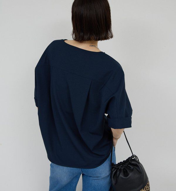  「【WEB限定】スキッパーブラウス」|シャツ・ブラウス|