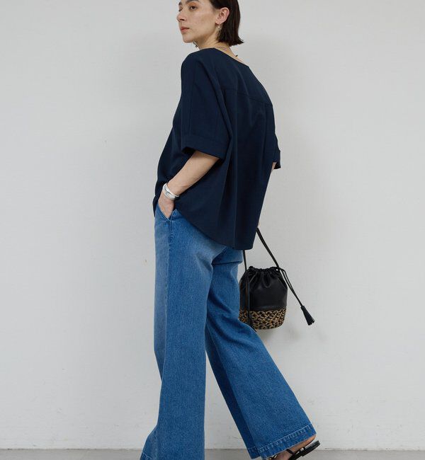  「【WEB限定】スキッパーブラウス」|シャツ・ブラウス|