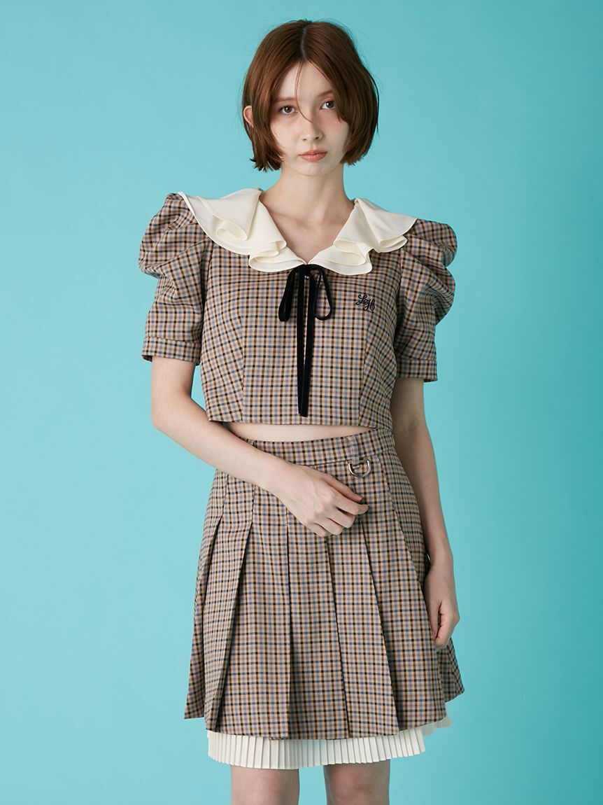 LILY BROWN「【LILY BROWN&times;Hearts2Hearts】プリーツスカート」|スカート|
