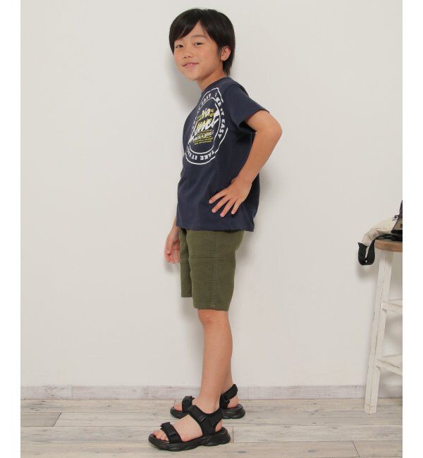 ikka kids「胸サークルロゴTシャツ（120~160cm）」|Tシャツ・カットソー|