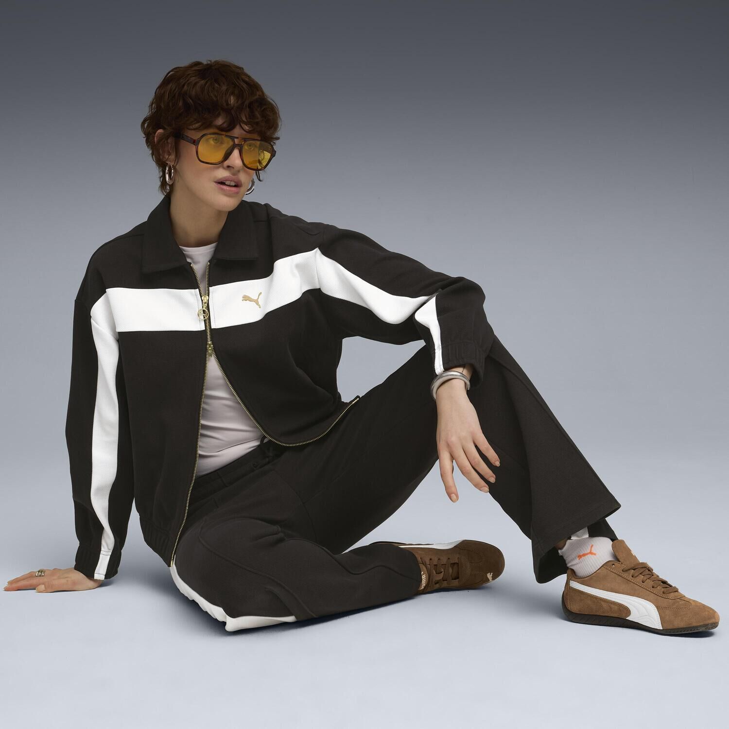PUMA「【PUMA ｳｪｱ】W T7 RELAXED TRACK JACKET」|ポロシャツ|