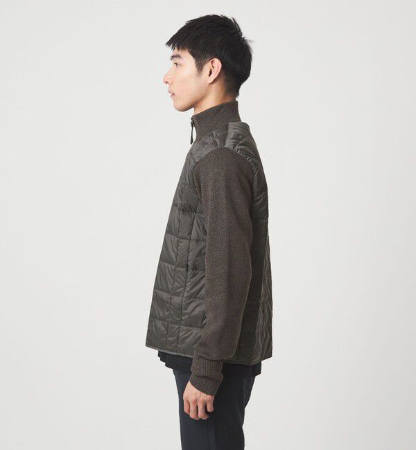 UNITED ARROWS green label relaxing「＜TAION＞ニット スリーブ ダウンジャケット」|ダウン|