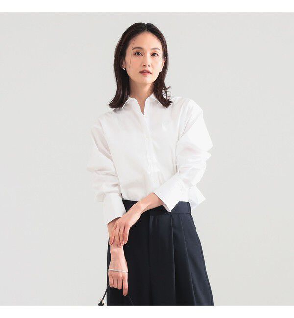 Demi-Luxe BEAMS 「ベーシック オーバーシャツ」|シャツ・ブラウス|