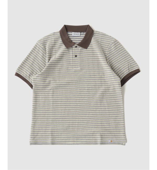JOURNAL STANDARD「Carhartt WIP / カーハート ダブリューアイピー S/S DION ポロシャツ」|ポロシャツ|ブラウン