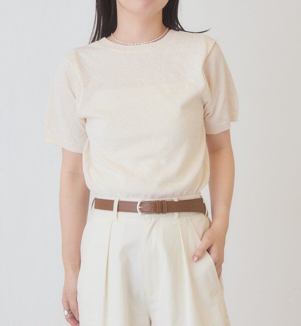  「B ブークレショルダータックTEE」|その他|