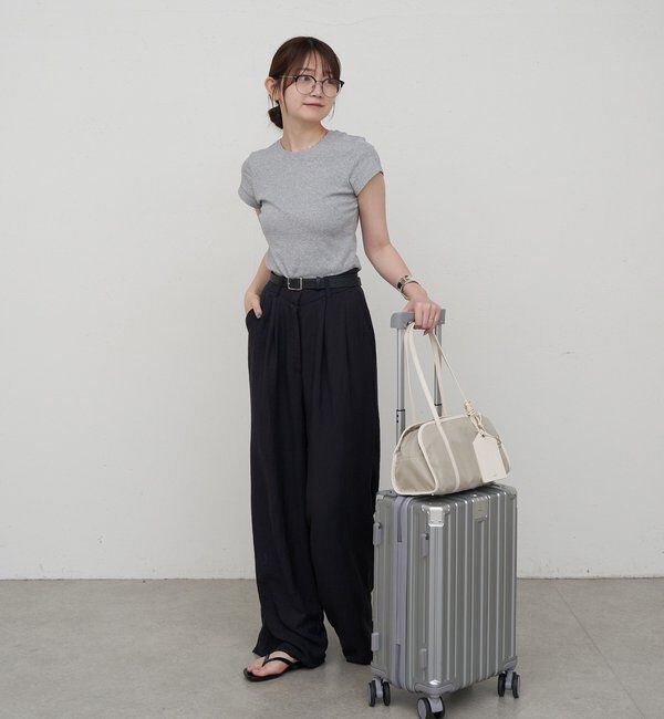  「《WEB限定》コーデュラナイロンワイドミニボストンバッグ」|ボストンバッグ|