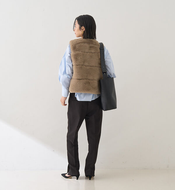 Rouge vif「【セットアップ対応】【3サイズ展開】ストレッチダブルクロステーパードパンツ」|その他|