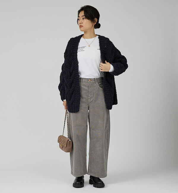 Rouge vif「【RED CARD/レッドカード】Oregon クロップド丈バルーンコーディロイ」|その他|