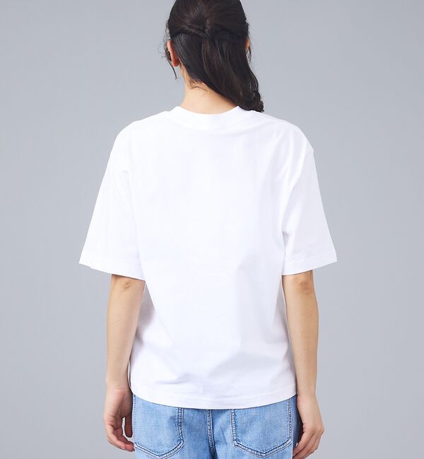 Rouge vif「【Barbour / バブアー】マージョリーコットンロゴ刺繍Tシャツ / MAR」|Tシャツ・カットソー|