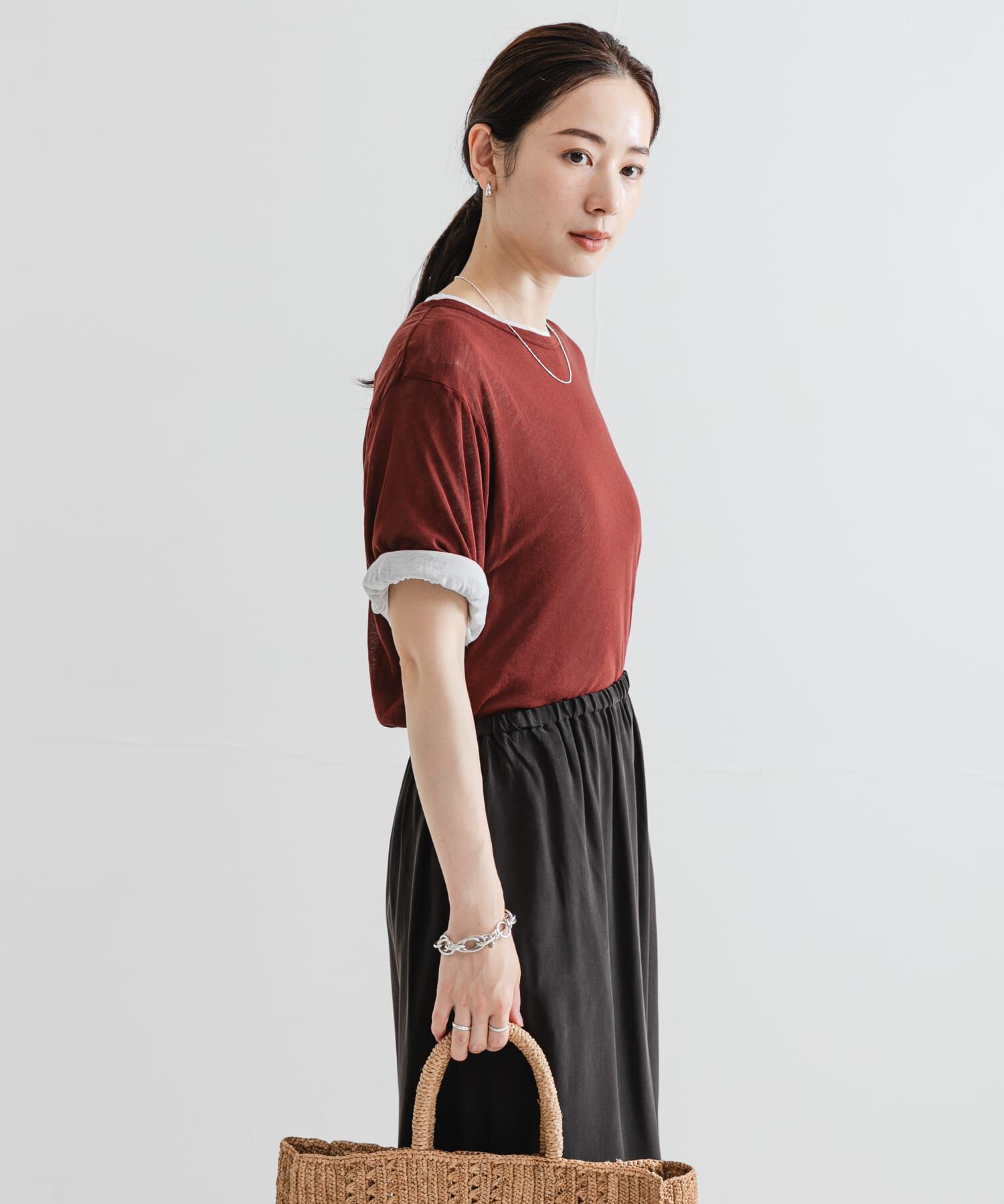 URBAN RESEARCH「new basic　ドライツイストシアーTシャツ」|Tシャツ・カットソー|