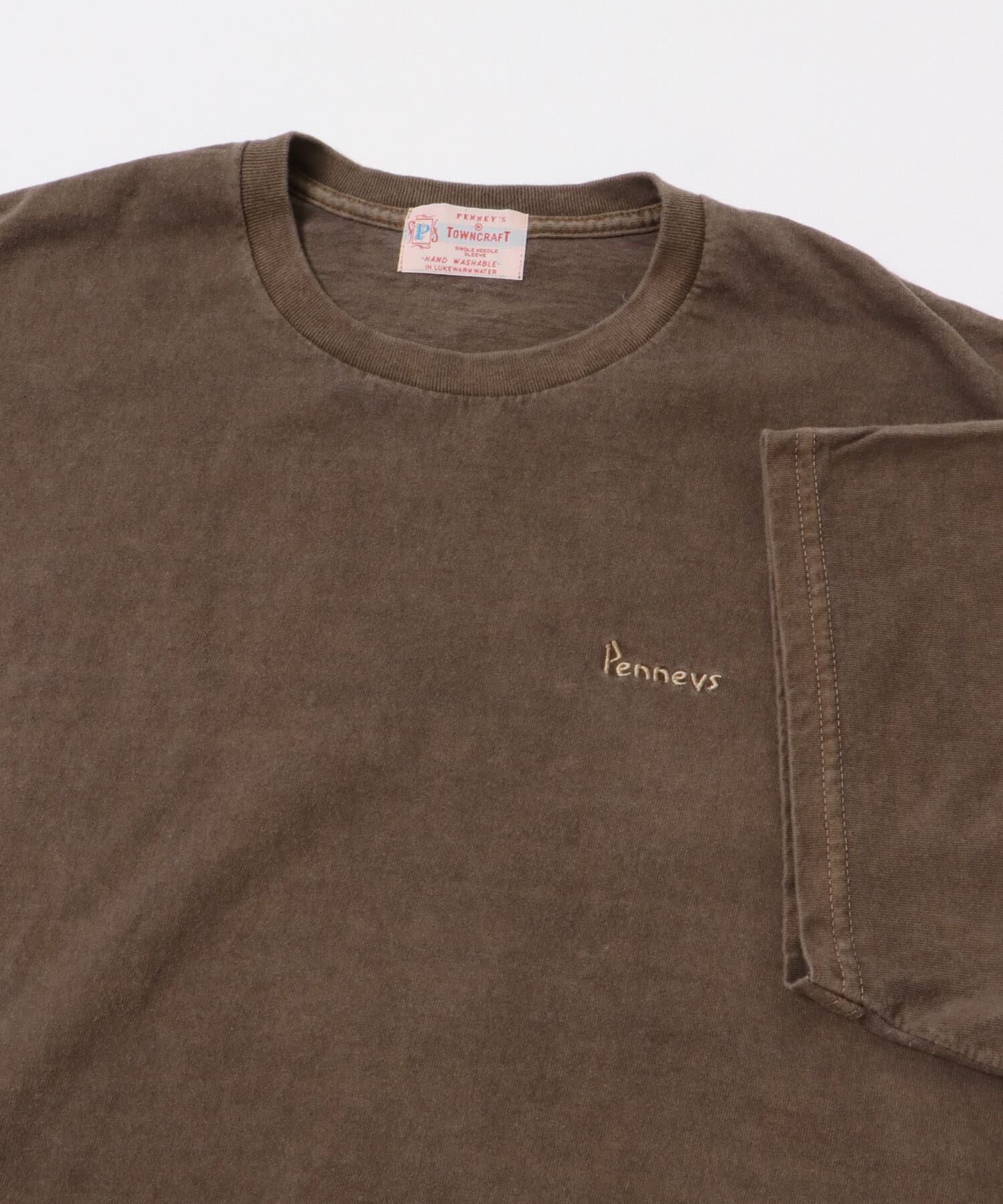Sonny Label 「『別注』PENNEYS&times;Sonny Label　ピグメントショートスリーブTシャツ」|Tシャツ・カットソー|