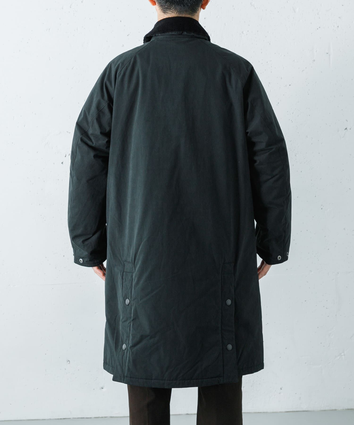 URBAN RESEARCH「Barbour　PADDED EXMOOR COAT」|ノーカラーコート|