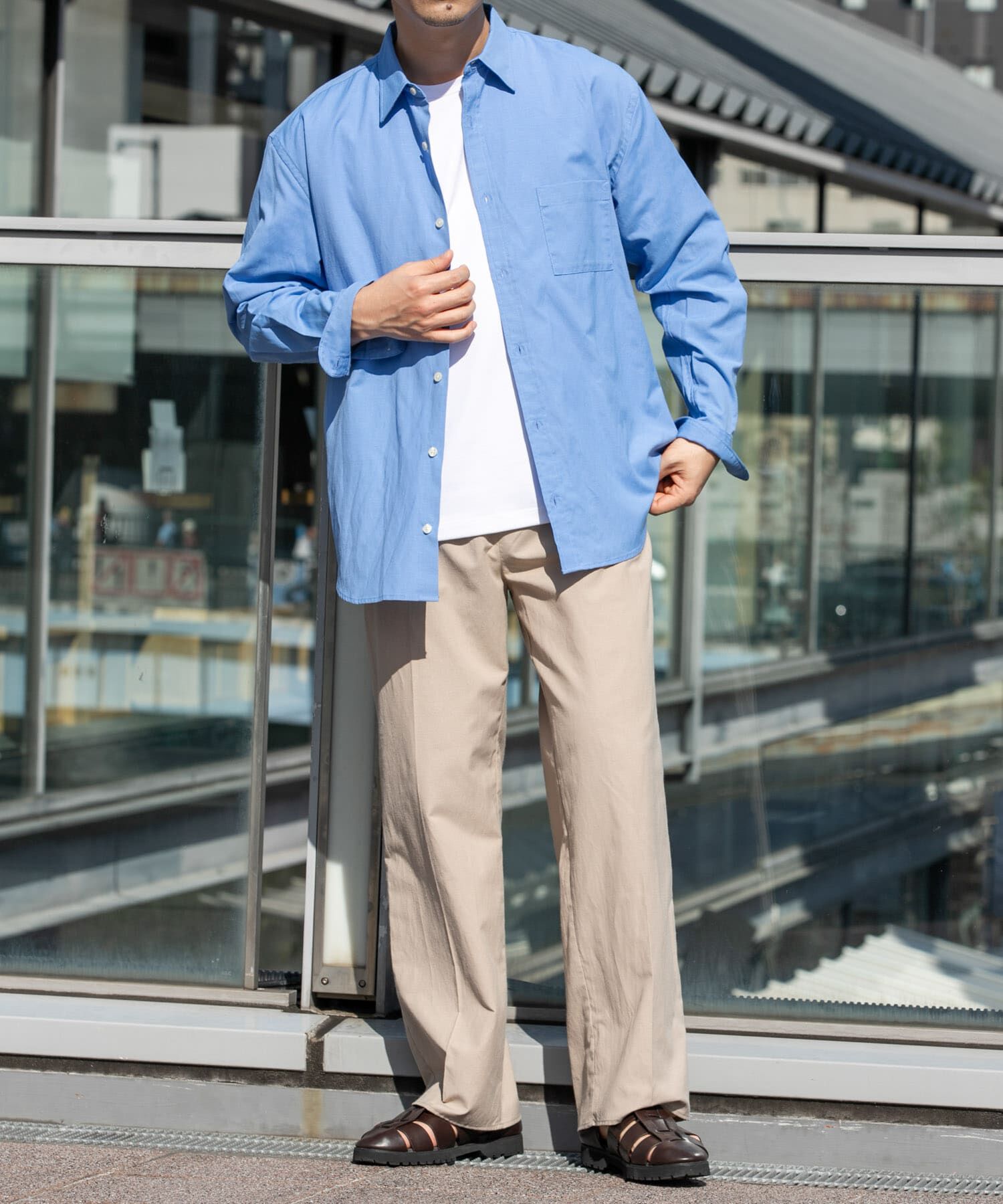 URBAN RESEARCH ROSSO「『WEB限定』『ｲｰｼﾞｰｹｱ』『XLｻｲｽﾞあり』ｱｰﾊﾞﾝﾘﾗｯｸｽ  」|シャツ・ブラウス|