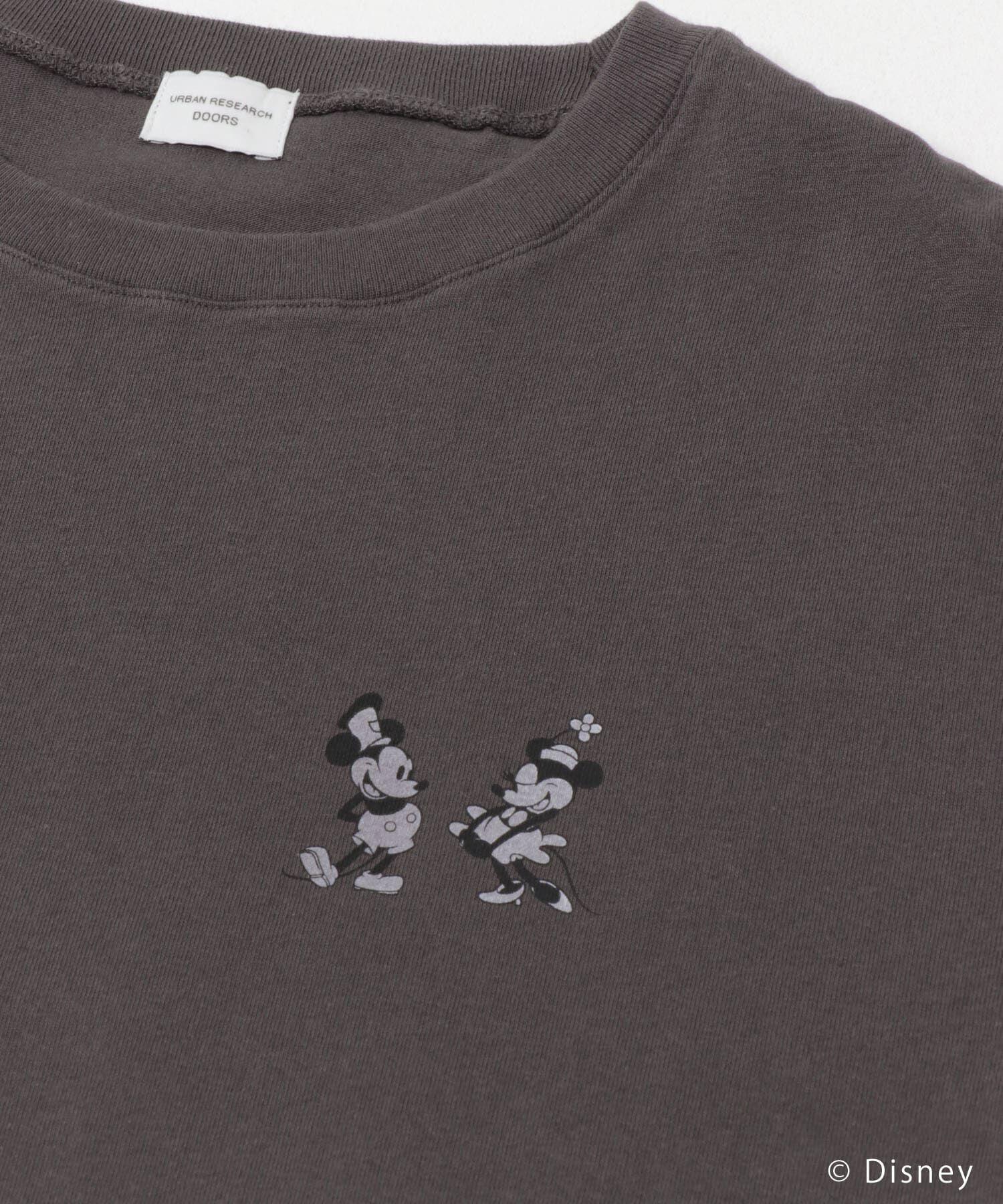 URBAN RESEARCH DOORS「別注/Disney/バックプリントTシャツ」|Tシャツ・カットソー|