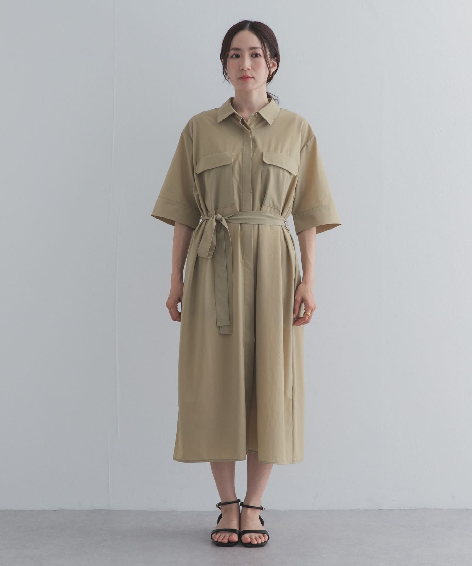 URBAN RESEARCH DOORS「ワークシャツワンピース」|ワンピース|