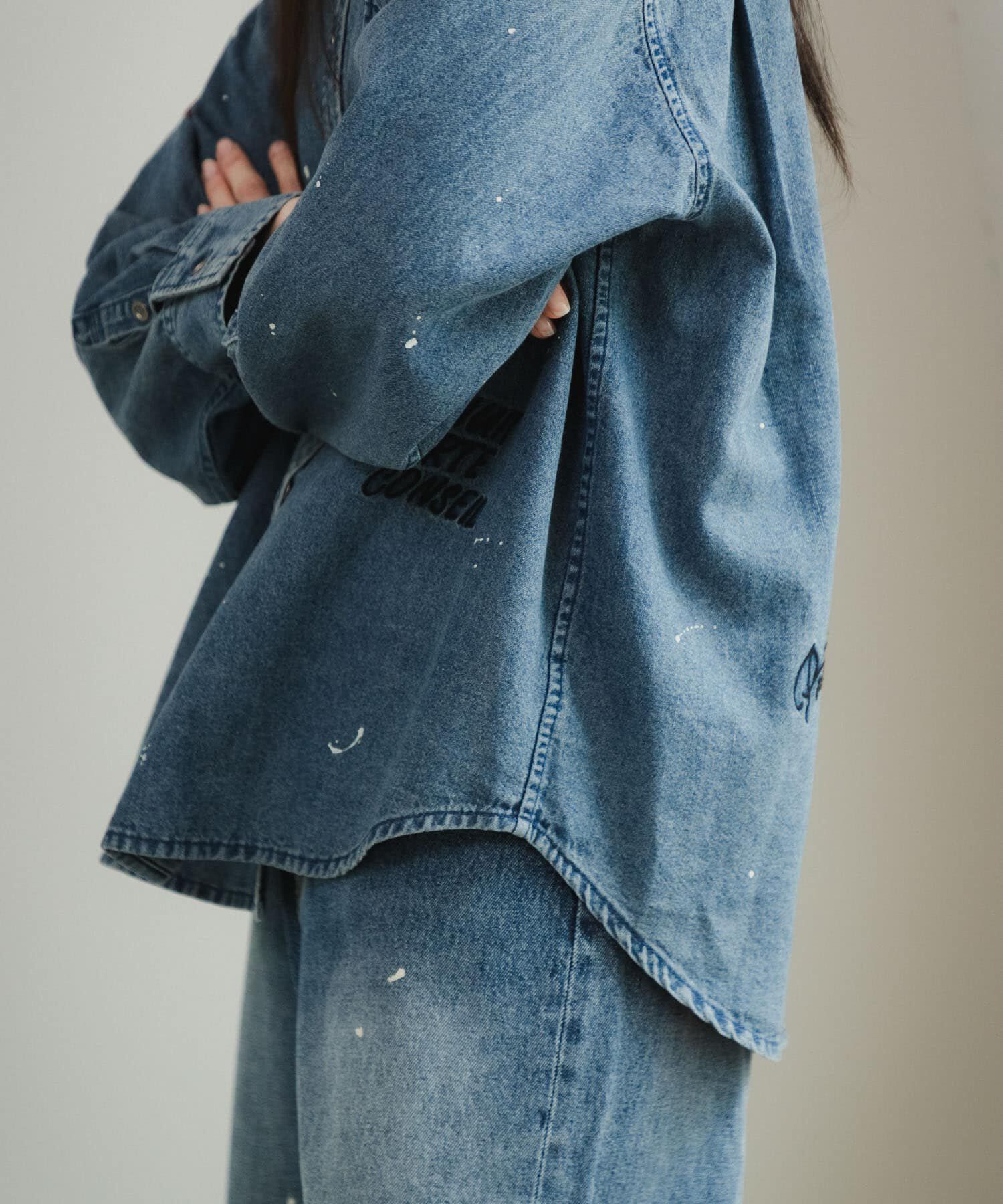 URBAN RESEARCH「『別注』PICCADILLY&times;URBAN RESEARCH　刺繍デニムシャツ」|シャツ・ブラウス|