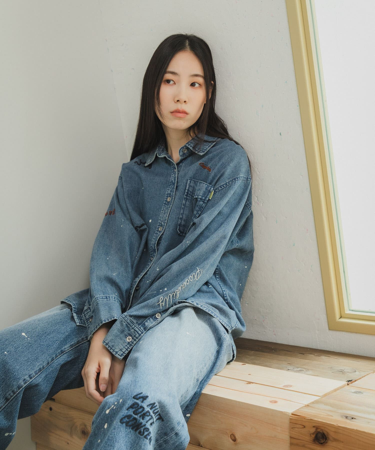 URBAN RESEARCH「『別注』PICCADILLY&times;URBAN RESEARCH　刺繍デニムシャツ」|シャツ・ブラウス|
