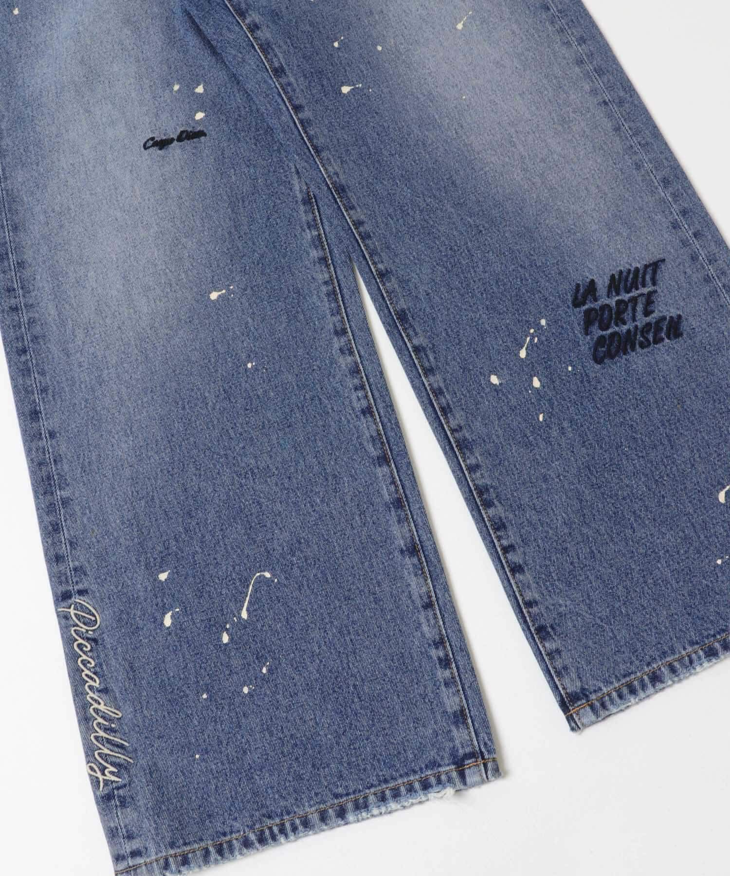 URBAN RESEARCH「『別注』PICCADILLY&times;URBAN RESEARCH　刺繍デニムパンツ」|デニム|
