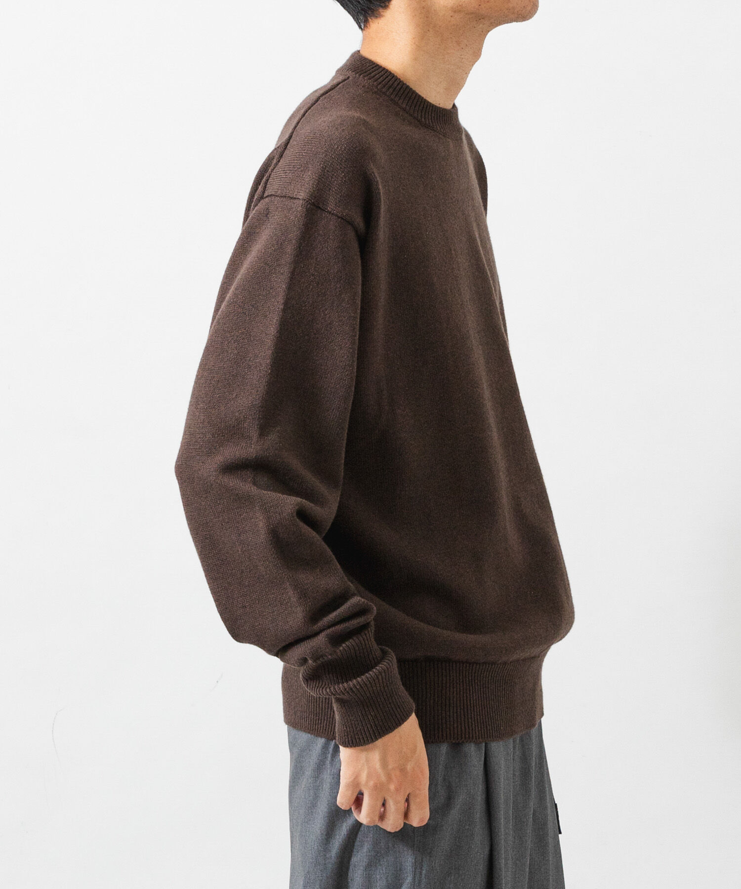 URBAN RESEARCH「COTTON CASHMERE CREW NECK KNIT」|ニット・セーター|