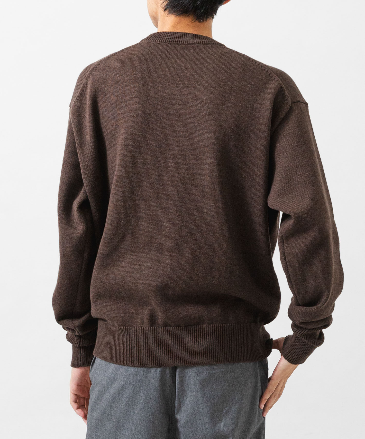 URBAN RESEARCH「COTTON CASHMERE CREW NECK KNIT」|ニット・セーター|