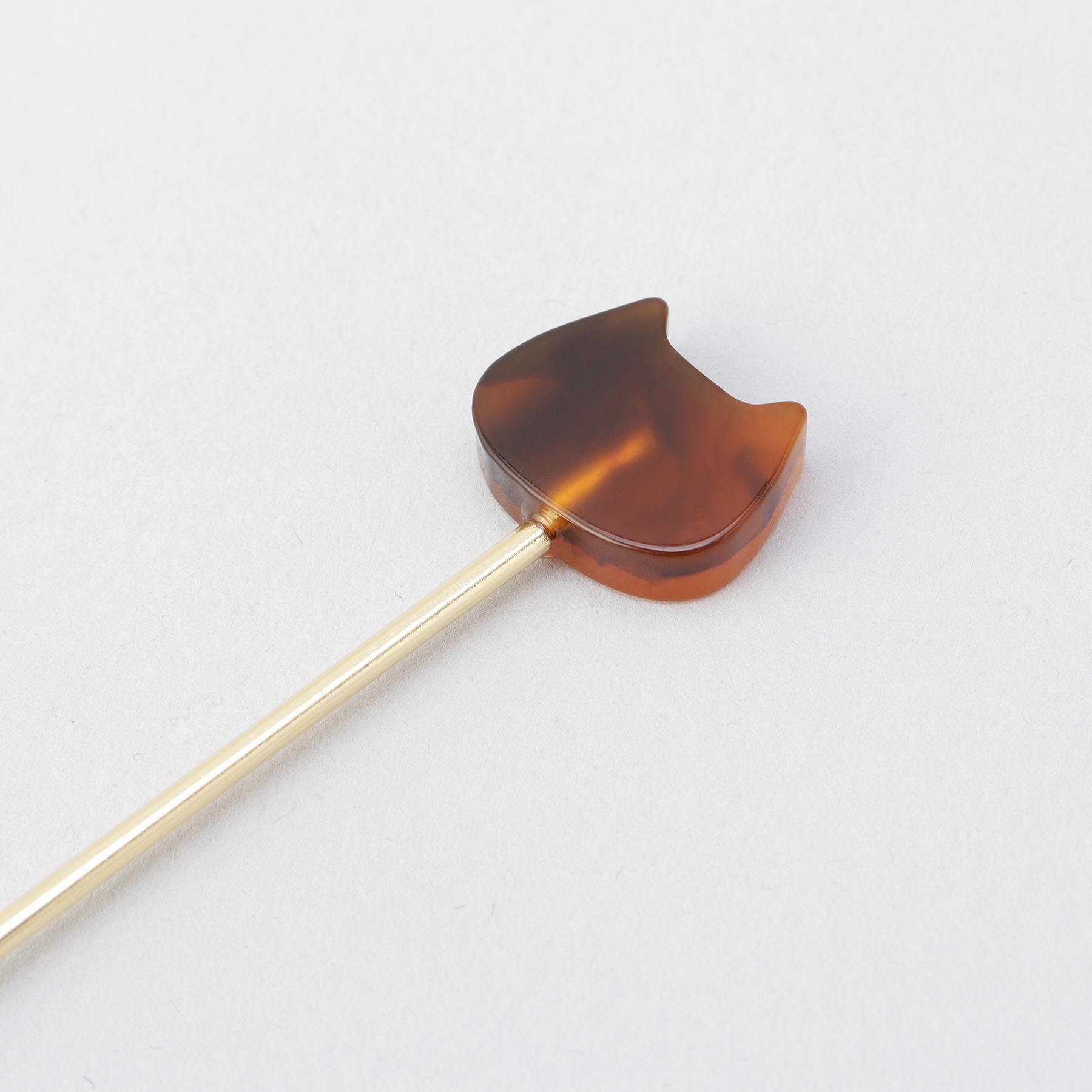 212 KITCHEN STORE「アクリルブロックネコマーブルフォークベッコウ」|食器・キッチングッズ|