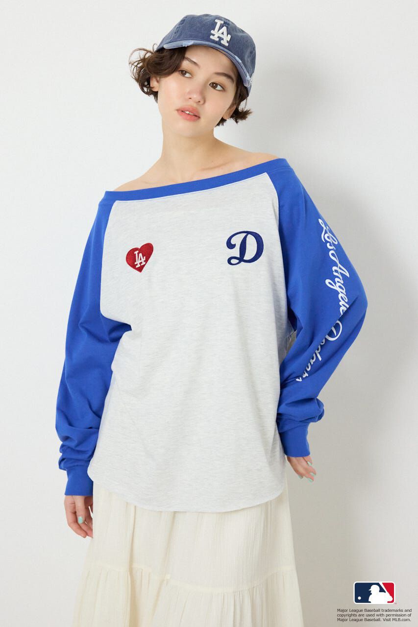 RODEO CROWNS「(MLB)オフショルラグラントップス」|Tシャツ・カットソー|