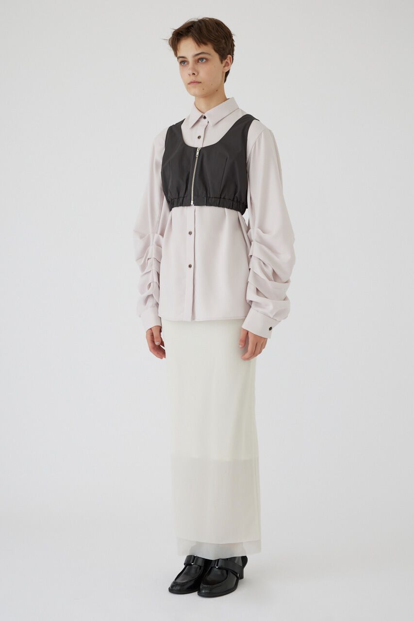RIM.ARK 「Transparent layered SK」|スカート|