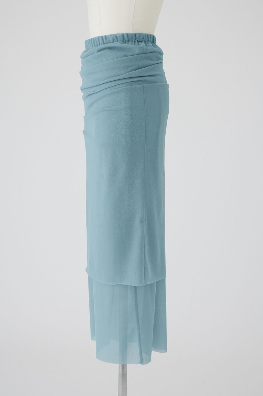 RIM.ARK 「Transparent layered SK」|スカート|