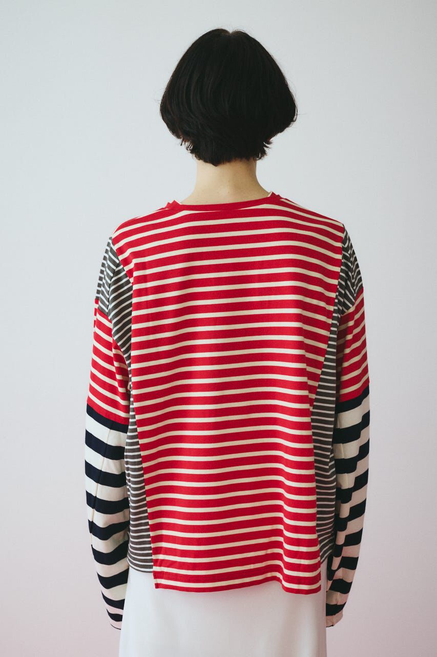HeRIN.CYE「Patchwork cut tops」|Tシャツ・カットソー|