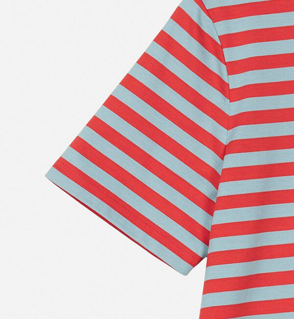 Marimekko「Tasaraita Unikko Tシャツ」|シャツ・ブラウス|