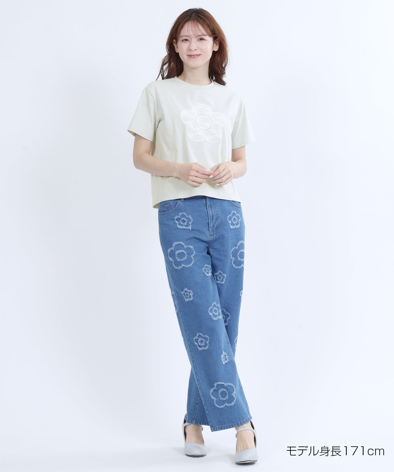 MARY QUANT「レースデイジー Tシャツ」|Tシャツ・カットソー|