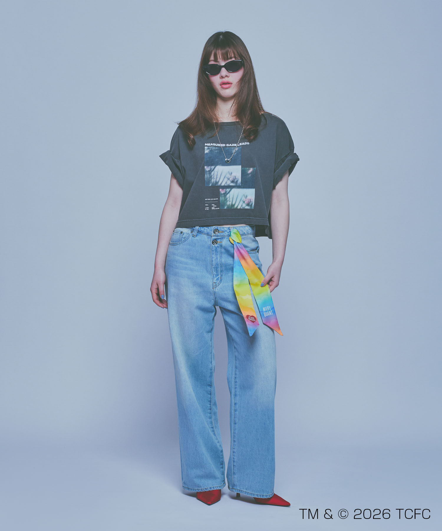 MARY QUANT「Care Bears(TM) リボンスカーフ」|バンダナ・スカーフ|