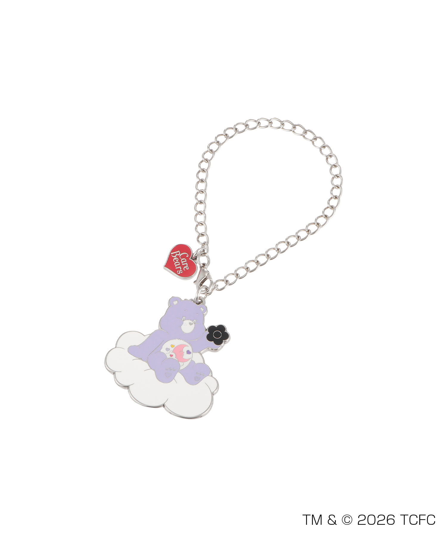MARY QUANT「Care Bears(TM) メタル バッグチャーム」|チャーム・キーホルダー|シルバー