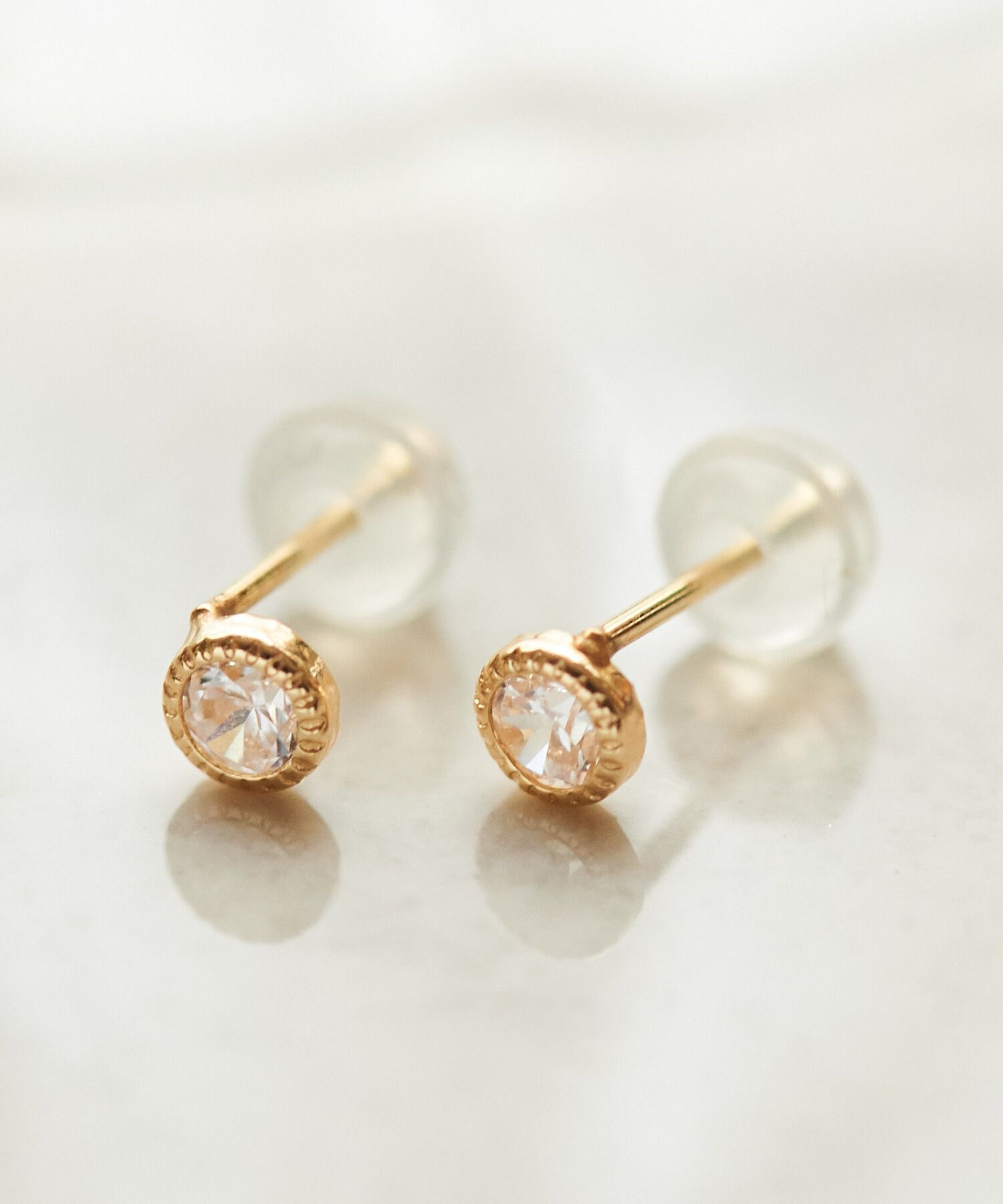 Phoebe「【K10】タイニードロップピアス／BOXつき」|ピアス|