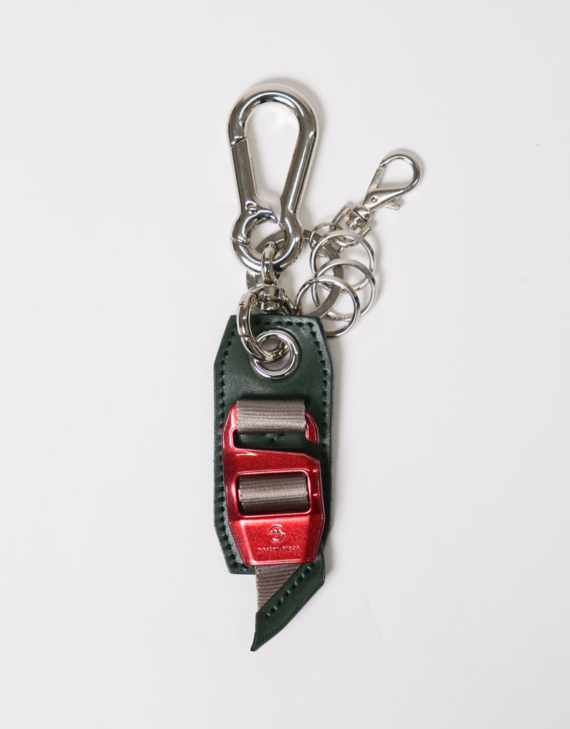 master-piece「hook buckle kye ring キーリング」|チャーム・キーホルダー|グリーン