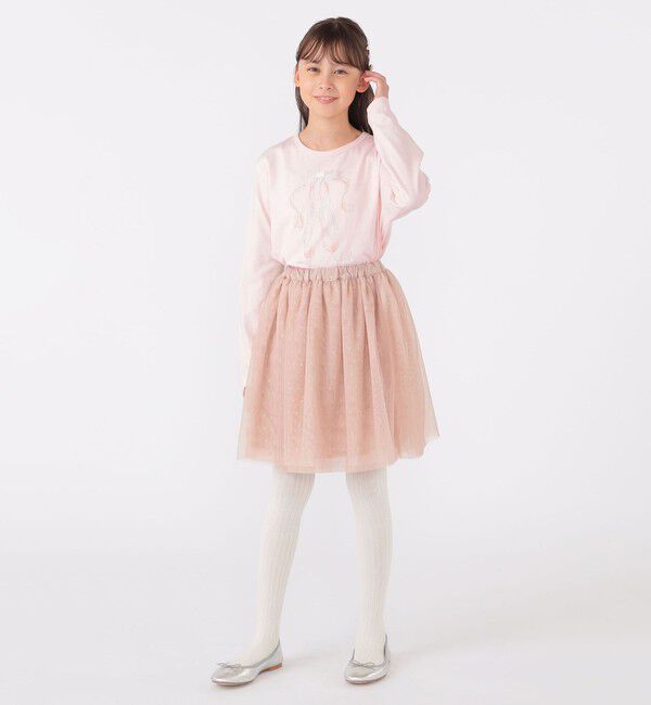 SHIPS KIDS「SHIPS KIDS:140～150cm / バレエ 長袖 TEE」|Tシャツ・カットソー|